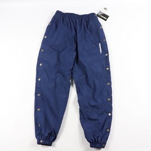 90s New Diadora Mens Small Snap Button Pants Blue